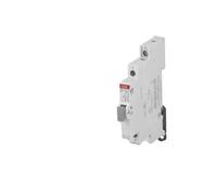 Bouton poussoir modulaire 1NO / 1NC ABB Largeur ? module. 1 contact NO, 1 contact NF. Calibre : 16A.