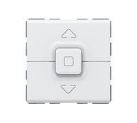 Legrand Bouton-poussoir Mosaic 077025 pour un volet roulant 500 W Blanc