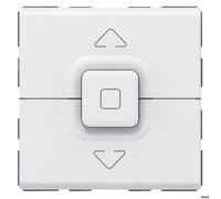 Legrand 077025 Poussoir Mosaic pour 1 Volet Roulant, 500W, Blanc