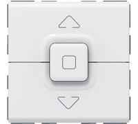 Legrand Bouton-poussoir Mosaic 077025 pour un volet roulant 500 W Blanc