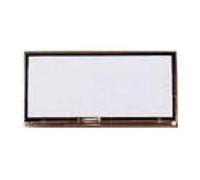 Bouton-poussoir non lumineux - FRIEDLAND - Blanc - Avec porte étiquette - IP44