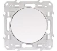 Bouton-poussoir ODACE 10A à vis blanc - SCHNEIDER ELECTRIC - S520206 Blanc G
