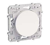 Schneider Electric - Odace - poussoir - blanc - 10A - S520206