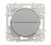 Bouton poussoir ODACE en aluminium à 2 bouton montée/descente pour volets SCHNEIDER ELECTRIC S530207