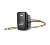 Bouton Poussoir Phare LED antibrouillard, rétroviseur chauffant, radar de stationnement, interrupteur à bouton-poussoir, adapté pour Toyota FJ Land Cruiser Prado(Mirror Heating)