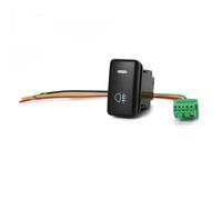 Bouton Poussoir Phare LED antibrouillard, rétroviseur chauffant, radar de stationnement, interrupteur à bouton-poussoir, adapté pour Toyota FJ Land Cruiser Prado(Rear Fog)