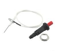 Bouton poussoir piézo pour barbecue à gaz avec support pour générateur d'allumage et installation de connexion d'électrode
