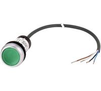 Bouton-poussoir plat Eaton C22-DL-G-K10-24-P62 185586 vert 1 pc(s)