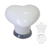 Bouton poussoir pour boîte de toilette - Aide pour la chasse d'eau de toilette en forme de cœur, outil de chasse de toilette pour poignées de porte | Tiroirs, faciles à installer