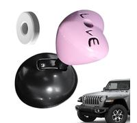 Bouton poussoir pour démarrer - Accessoires d'aromathérapie Push to Start - Démarreur de joystick de voiture - Accessoires de conversion en forme de cœur - Ignition pour une protection facile des