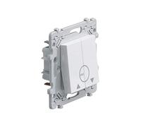 Hager Bouton poussoir Essensya WE301 – Double pour volets roulants