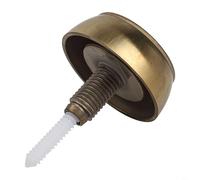 Bouton poussoir pour réservoir de chasse d'eau Siamp pour optima 49 valves - Mécanisme double chasse d'eau finition dorée facile à installer 8,7 cm