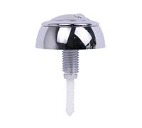 Bouton poussoir pour réservoir de toilettes - Double chasse d'eau - ABS - Efficace pour une utilisation efficace de l'eau - Installation rapide et facile - Bouton d'installation facile