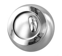 Bouton poussoir pour Siamp 32500007 Optima 50 Dual Flush Mécanisme de chasse d'eau avec câble réglable pour Twyford Vitra pour caravane WC Argent