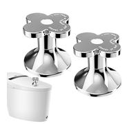 Bouton poussoir pour WC - Outil d'évacuation de fleurs décoratives, assistant de poignée polyvalent, dispositif de presse pour toilettes, design ergonomique | gadget de salle de bain pratique pour