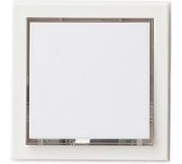 Friedland 230932680 Bouton Poussoir avec Fil Quadra, Blanc