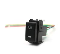 Bouton Poussoir Radar pour feu antibrouillard arrière, bouton de différentiel arrière avec fil, Convient pour Nissan Tiida Patrol Y62 Altima X-Trail Qhashqai(Rear Fog Lamp)