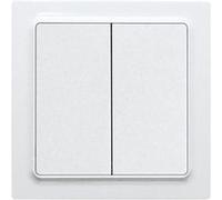 F4T55E-wg Eltako sans fil Bouton-poussoir 2 canaux montage apparent (en saillie) Portée max. 30 m