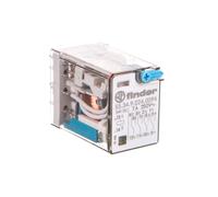 Finder 553490240094 Relais Industriel 4rt 7a 24v Dc, Bouton Test Plus Indicateur Meca Plus Led Plus Diode. Finder. G