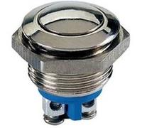 Velleman Bouton-poussoir R1800r SPST 1 NO rond en acier inoxydable Multicolore