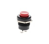 bouton poussoir rouge -