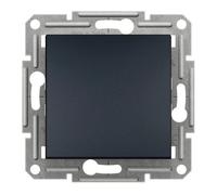 Bouton poussoir Schneider Electric AMEPH0700171 Asfora 1/0 anthracite