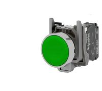 Bouton poussoir Schneider Harmony XB4 vert 1NO
