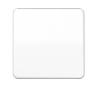 Bouton poussoir simple CD blanc alpin (référence : JUNG CD101WW)