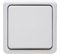 Bouton-poussoir standard apparent Kopp 514402000 blanc arctique 1 pc(s)