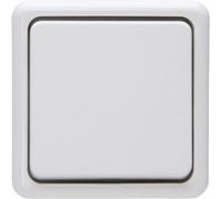 Bouton-poussoir standard apparent Kopp 514402000 blanc arctique 1 pc(s)