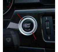 Bouton poussoir StartStop pour BMW Série 3 E90 318 320 325i en alliage d'aluminium pour modèles 2006 2012
