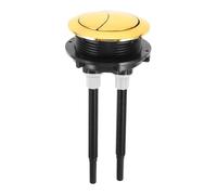 Bouton Poussoir Toilette En ABS 38/48/58 Mm, Bouton Chasse D'eau Double Chasse Argenté, Valve Ronde For Siège Toilette, Pièces Salle De Bain(Fits 48mm-54mm Hole)