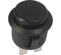Bouton-poussoir TRU COMPONENTS TC-R13-527A-02BK 1587757 250 V/AC 6 A 1 x Off/(On) à rappel 1 pc(s)