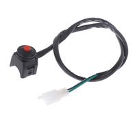 Bouton Poussoir Universel Pour Guidon De Moto, Commutateur D'allumage De Guidon De 22mm, 12v Atv Hors Route, Motocross, Contrôleur De Vélo De Saleté