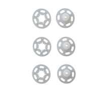 Bouton,Pression À Coudre 15 Mm 6 Pcs Transparent