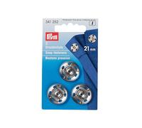 Bouton,Pression À Coudre 21 Mm 3 Pcs Argent