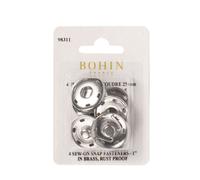 Bouton Pression A Coudre 25mm Blister X4 (Boite De 5)