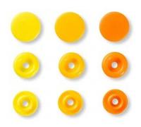 Prym Boutons-pression Color Snaps Jaunes 393004