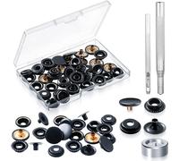 Bouton Pression Metal 240pcs Boutons Pression15mm Fermeture à Pression