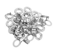 Bouton-pression Métallique Rotatif en Acier Inoxydable, Lot de 10 Sets de Sets