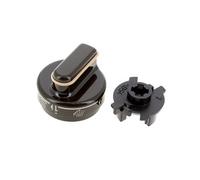 Bouton programmateur 1 a 3 marron - lave-vaisselle