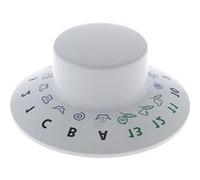 Bouton programmateur blanc pour Lave-linge Ariston Blanc