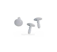 bouton programmateur horloge blanc x3 pour four BRANDT - 74X2994