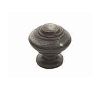 Bouton régence de diamètre 33mm zamak finition vieux fer - CADAP - 9530/5V