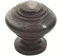 Bouton régence de diamètre 33mm zamak finition vieux fer - - 9530/5V