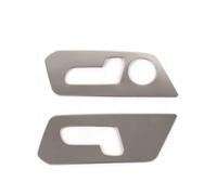 Bouton Réglage Électrique Pour Jetour T2 Pour Voyageur 2024 | Garniture De Cadre De Bouton De Réglage De Siège De Voiture, Pièces De Panneau Décoratif En Acier Inoxydable(Argent)