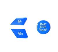 Bouton Réglage Volant Pour BMW F06 F10 F32 F30 F22 F20 Bleu M1 Pour M2 Remplacer Commutateur Volant Garniture Couvercle Bouton D'arrêt Démarrage Moteur