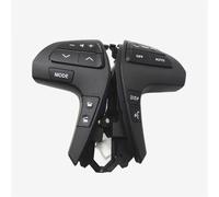 Bouton Régulateur Vitesse Bouton De Commande Audio Au Volant Couleur Argent/or UV Avec Bluetooth 84250-06180 Pour Toyota Pour Camry 06-11 Pour Hilux 11-13(Dumb Black)