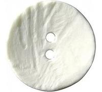 Bouton rond imitation bois 2 trous 30mm X 1 - Prym(...) - Blanc Blanc G