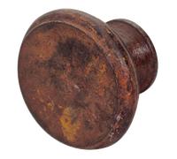 Bouton rond type provençal DUBOIS - fer rouillé ciré - 098012